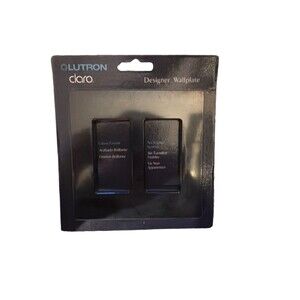 Lutron Satin Colors SC-1-PD 1 Gang Screwless Wallplate Palladiom Matte Cover